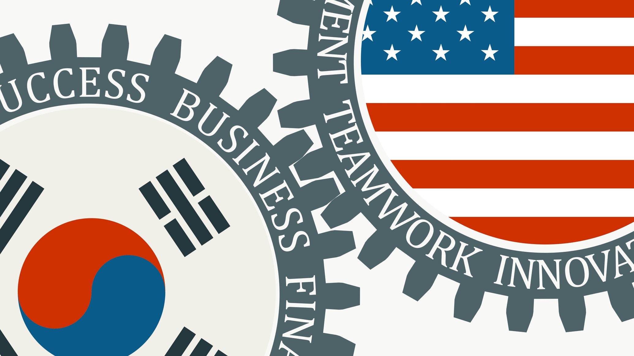 the gears of Korean and US business turn 