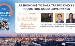Responding to Data Trafficking by Promoting Good Governance Poster