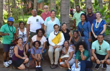 ProFellows on a Waikiki tour organized by the Native Hawaiian Hospitality Association