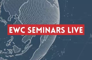 Logo image for EWC Seminars Live.