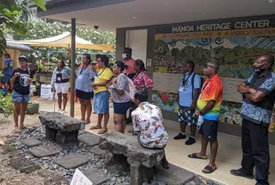 ProFellows visit Manoa Heritage Center