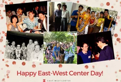 Old photos of East-West Center participants and alumni
