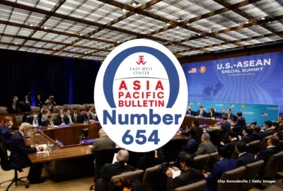 APB arch logo with issue # 654 imposed over image of 2022 US-ASEAN Special Summit