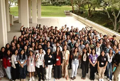 Group of high school students at Hawaii Youth Summit 2023
