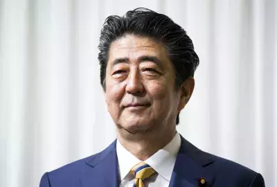 Shinzo Abe portrait