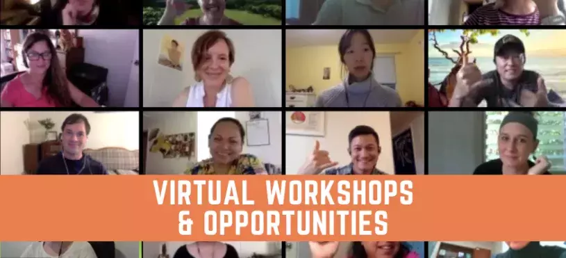 Leadership Program Virtual Workshops & Opportunities banner