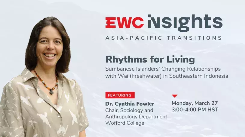EWC Insights promo image for Cynthia Fowler