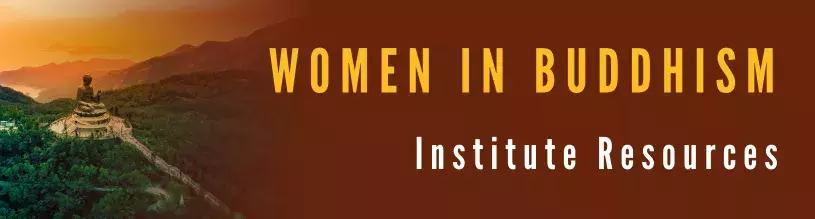Women in Buddhism Resources banner