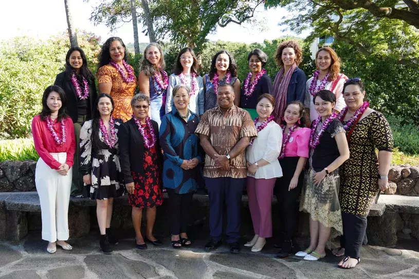 Group photo of the 2023 Changing Faces Women's Leadership Program.