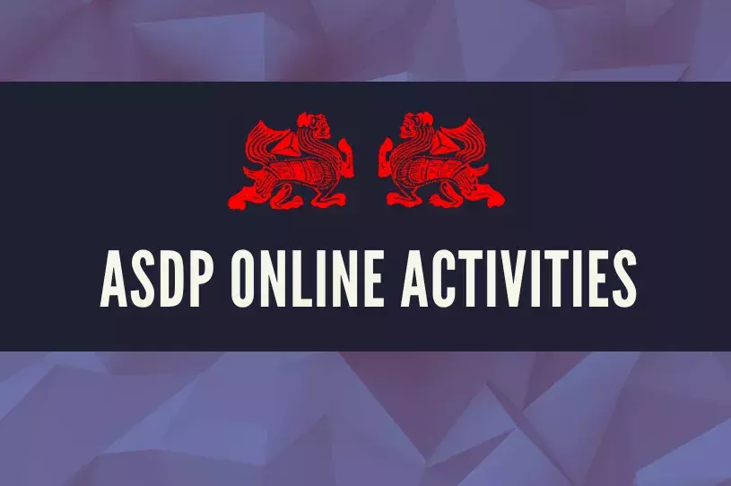ASDP Online Activities