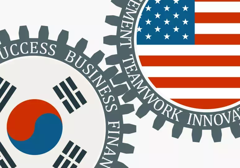 Gears of us Korean business turn