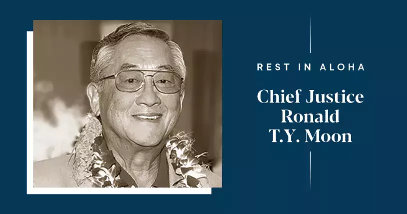 Chief Justice Moon In Memoriam 