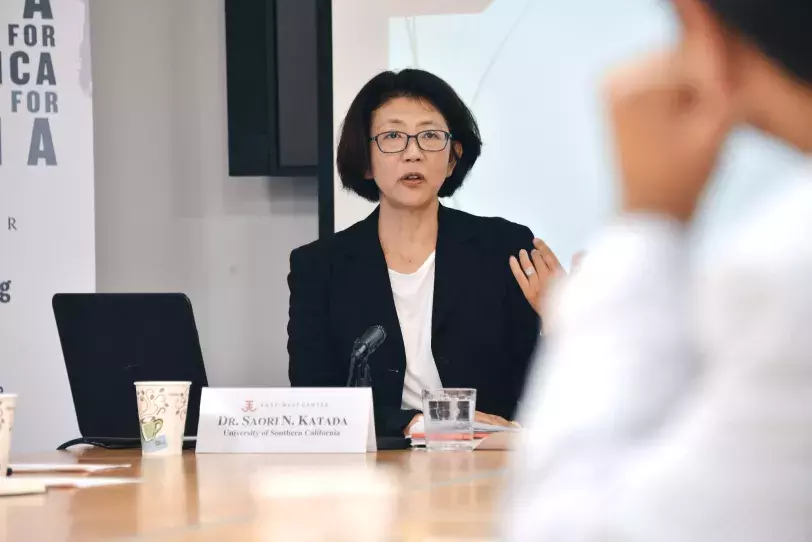 2015 Asia Studies Visiting Fellow Dr. Saori Katada.
