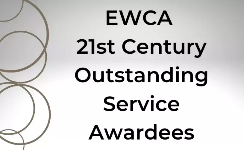 EWCA 21st Century Outstanding Service Awardees