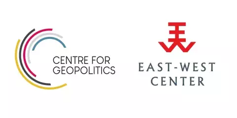 Logos for Centre for Geopolitics and East-West Center